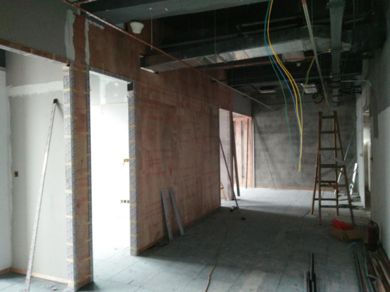 深圳建活貿(mào)易香港辦公室裝修現(xiàn)場(chǎng)